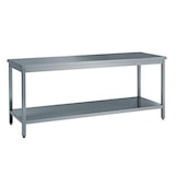 thumbnail of BS werktafel zonder opstand 1600 x 700 x 900 mm Versterkte voet