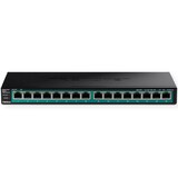 thumbnail of TRENDnet TPE-TG161H 16-Poorts PoE Switch Gigabit PoE+ Switch 120W