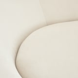 thumbnail of tectake Fauteuil cocktail CENTERA rond et rembourré - Aspect velours beige - 405571