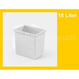 thumbnail of Hailo Inneneimer 1093479 hellgrau 18 Liter 320 x 226 x 295 mm 2 Henkel