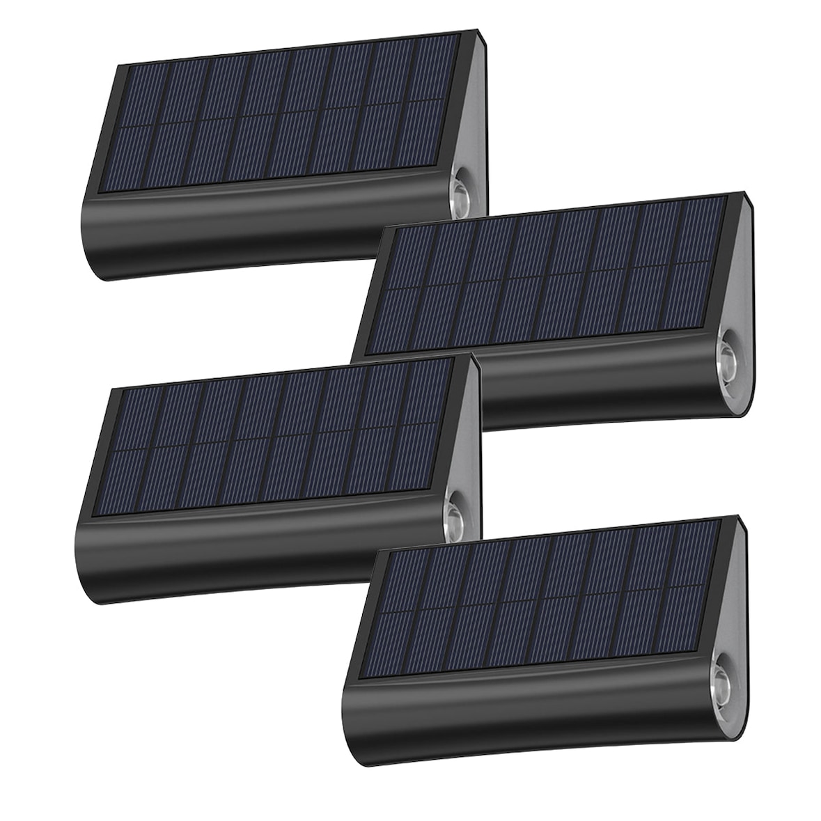 Lumisky TWILY 100LM Solar-Wandleuchten Plastik Schwarz