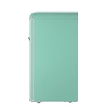 thumbnail of EVVO Frigorífico Mini F26 Retro Verde Aquamarina, 95 l, vintage, bajo consumo, silencioso