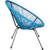 thumbnail of tectake Conjunto de 2 sillas Santana con mesa  Azul