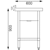 thumbnail of Vogue Kleiner Spültisch 75Cm Lang