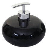 thumbnail of 5-teiliges Badset HWC-C72, WC-Garnitur Badezimmerset Badaccessoires, Keramik ~ schwarz