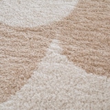 thumbnail of Rechteckiger Teppich mit Seventies-Muster in Ecru und Beige 160 x 230 cm