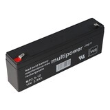 thumbnail of Multipower MP2.3-12 Blei Akku, 4,8mm Faston Stecker, früher Multipower MP2,2-12