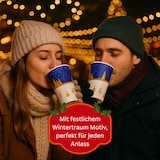 thumbnail of DeinPack 1500 Glühweinbecher 200 ml – Winter Pappbecher mit Wintertraum Motiv