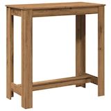 thumbnail of vidaXL Bartisch Artisan-Eiche 102x50x103,5 cm Holzwerkstoff