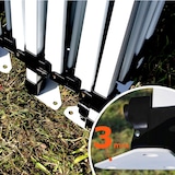 thumbnail of Verkaufszelt 3x6m - mit 3 Wänden - Blau