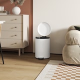 thumbnail of Cubo de basura para cocina 20L papelera de cocina con pedal tapa de cierre suave y cubo extraíble para dormitorio oficina estudio salón crema