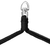 thumbnail of tectake Fauteuil suspendu Malika, style boho, capacité de charge 150 kg - gris - 405079