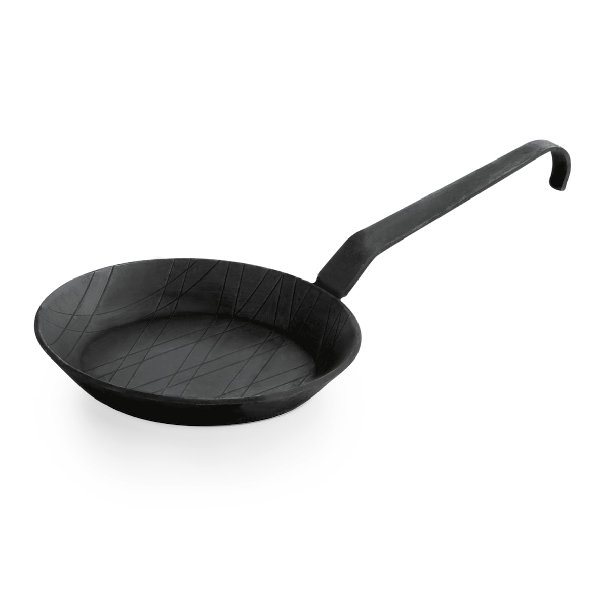 WAS Germany - Brat-/Servierpfanne Iron Pan 22 mit Hakenstiel, Ø 36 cm, Eisen