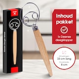 thumbnail of HGMD Deense Deegklopper - Dubbele Ring - Deegmenger - Spiraalgarde - Deeg Kloppen - Deeg Garde