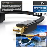 thumbnail of CSL MiniDP zu VGA Adapter, Full HD Anschluss für Monitor, Beamer