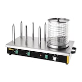 thumbnail of Equipementpro - Chauffe-saucisses professionnel - 750 w - 6 plots - Buffalo 6 plots