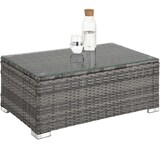 thumbnail of tectake Conjunto de ratán Florenz  gris - 403827