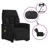 thumbnail of vidaXL Massagesessel Aufstehhilfe Elektrisch Schwarz Mikrofasergewebe