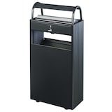 thumbnail of ROSSIGNOL Cendrier-corbeille sur pied 60L + 12L KOPA anthracite