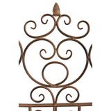 thumbnail of Rankgitter Paula 170 x 86 cm antik braun