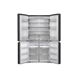 thumbnail of Hisense RQ758N4SAFE Cross Door, Total NoFrost, Super-Kühlen und Super-Gefrieren Funktion, 609 l Nutzinhalt, EEKL E, schwarz