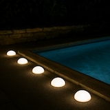 thumbnail of Lumisky 5 Mezze Lune Sfera Solare D15CM Plastica Bianco