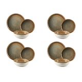 thumbnail of Excelsa vajilla de 12 piezas Demetra de cerámica multicolor