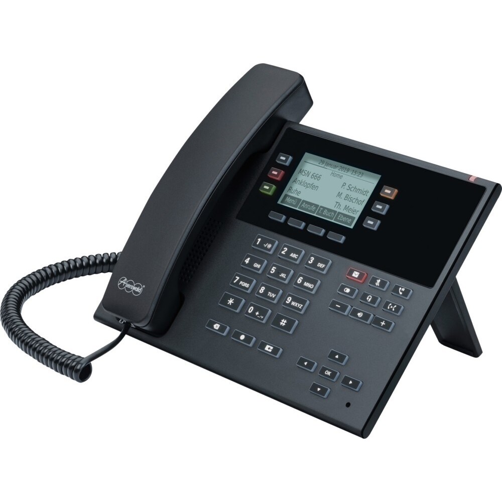 Auerswald SIP-Systemtelefon COMfortel D-210 sw 90278
