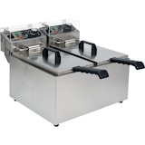 thumbnail of Gastro Fritteuse 2x5L 2x2000W 425x410x340mm