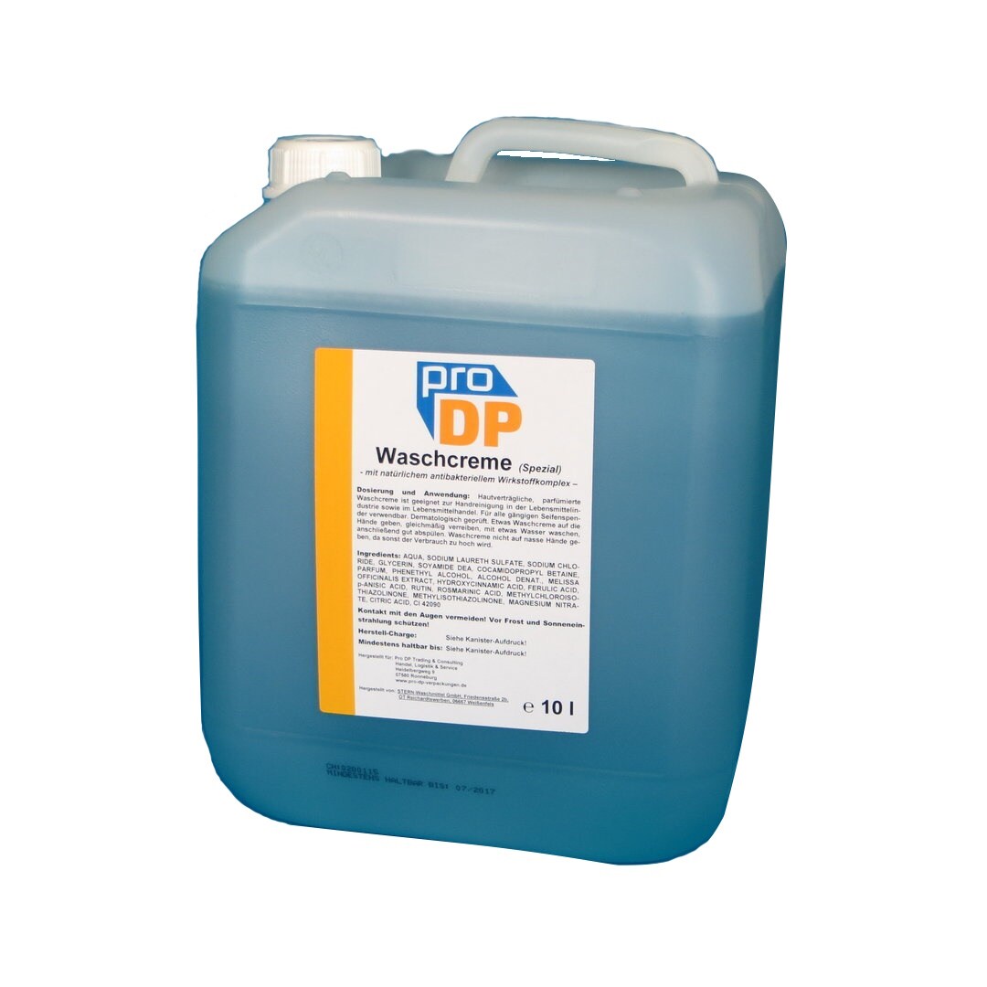 10l Waschcreme Flüssigseife mit antibaktieriellen Wirkstoffen