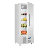 thumbnail of Congelador de 1 porta, Slimline, aço inoxidável, refrigeração a ar, com fechadura, Polar 440L G591