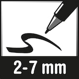 thumbnail of Boardmarker TZ150 - nachfüllbar, ca. 2 - 7 mm, blau