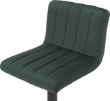 thumbnail of 2er Set Barhocker NUBEL - Samt Grün 41x49x87 cm | Barstuhl Höhenverstellbar Mit Lehne Drehbar Tresenhocker Tresenstuhl Kneipenhocker Kneipenstuhl
