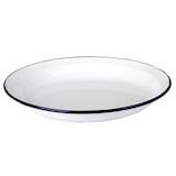 thumbnail of IBILI set 6 plato hondo BLANCA acero esmaltado 28 cm 912928