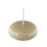 thumbnail of Schwimmkerzen Beige 26 x Ø 42 mm, 8 Stück