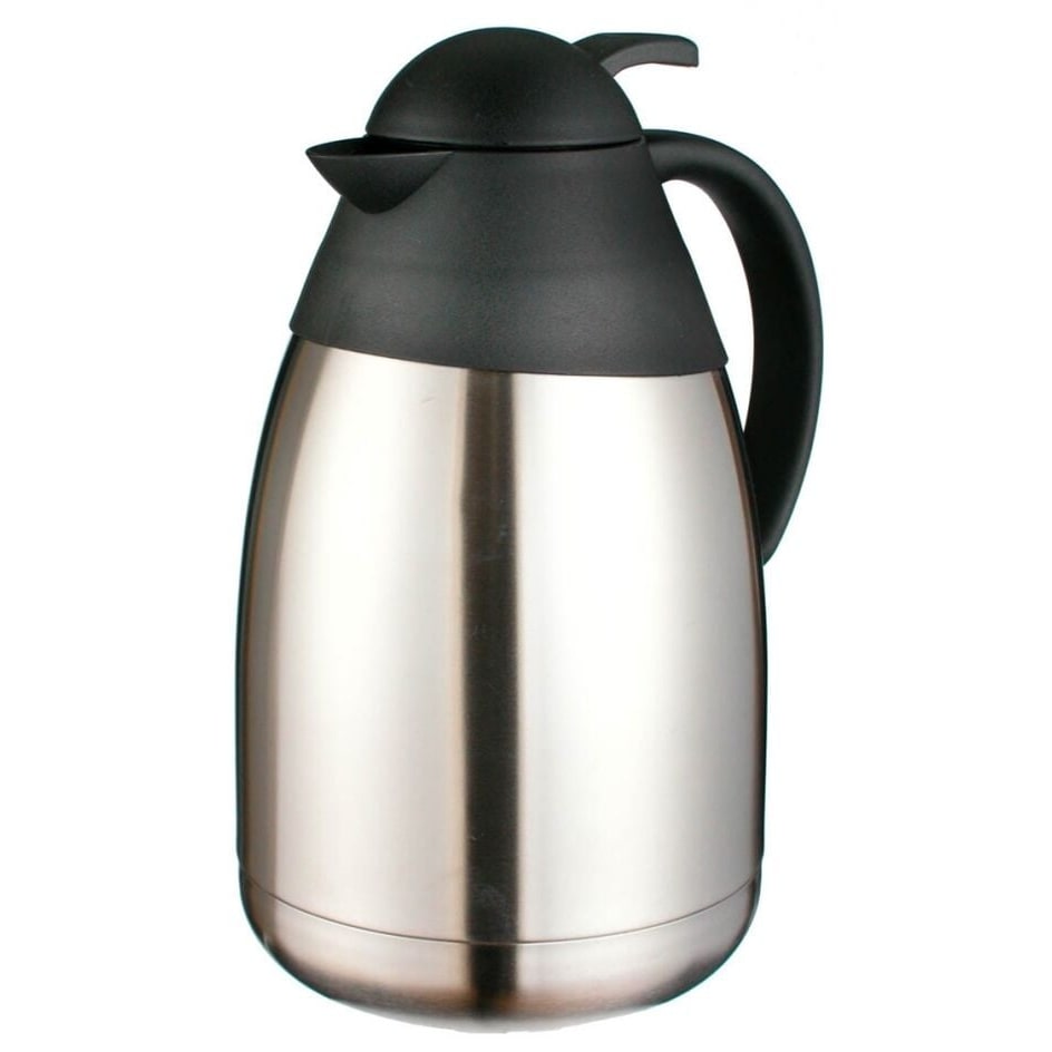Hi Thermoskan 1.5 Liter - dubbelwandig - RVS - Zilver
