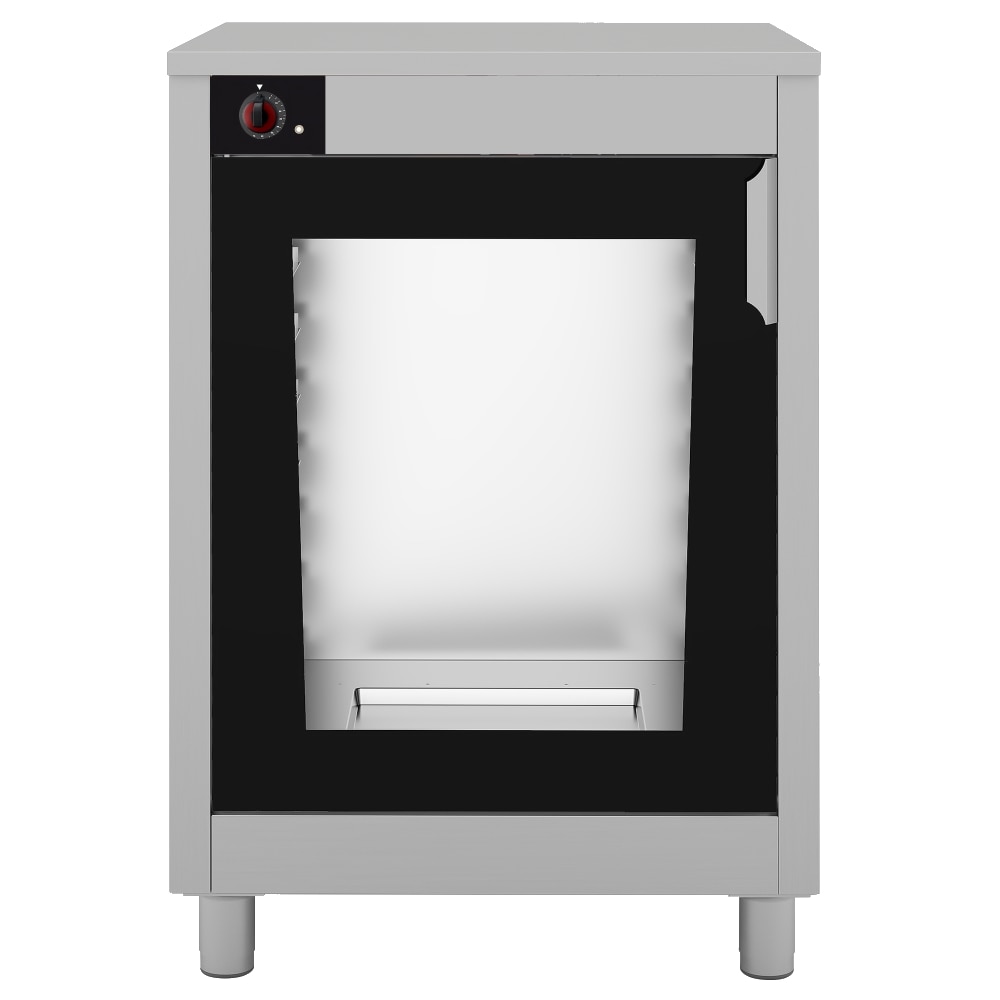 Warmhoudkast of rijskast met 8 niveaus van 480x340 - 640x640x930 mm - 700 W 230/1V - 80306017 Eurast