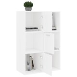 thumbnail of vidaXL Lagerschrank Weiß 60x29,5x90 cm Holzwerkstoff