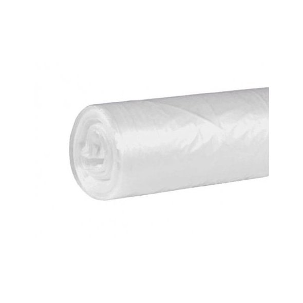 Bolsa de basura transparente comunidad 100L 85x105 cm. Rollo 10 uds