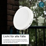 thumbnail of LUXULA LED Deckenleuchte LX300273 24 W 3000 K, 4000 K, 6000 K einstellbar in warm-, neutral- und kaltweiß (CCT) weiß IP44