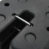thumbnail of vidaXL Pavillon-Gewichte 4 Stk. Schwarz 220x50 mm Beton