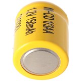 thumbnail of Akku passend für Sanyo N-110AA Akku NiCd 1/3 AA Mignon ohne Lötfahne 150mAh