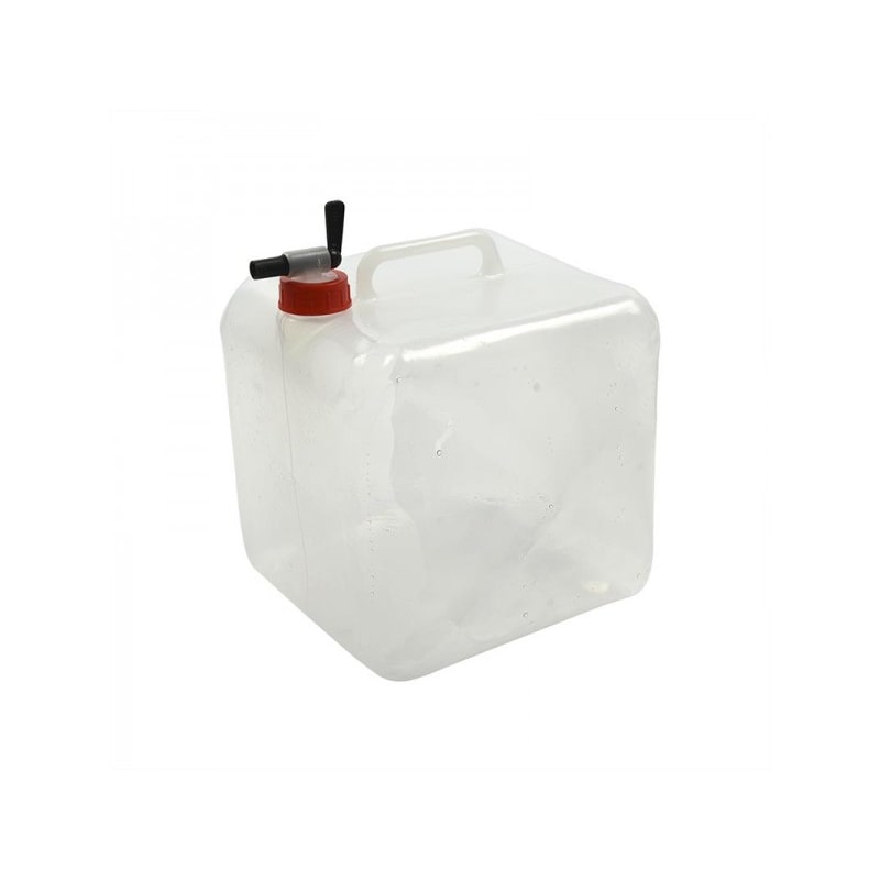 Faltbarer Wasserkanister mit Zapfhahn, 10 Liter