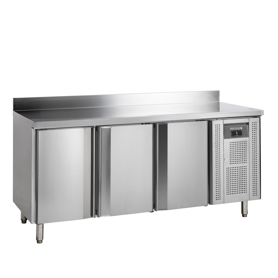 TEFCOLD Mesa fría GN1/1 CK7310X1SP TEFCOLD, acero y vidrio, refrigeración profesional