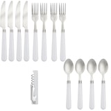 thumbnail of tectake Cesta de picnic USEDOM para 4 personas, con compartimento refrigerante y accesorios - marrón - 405191