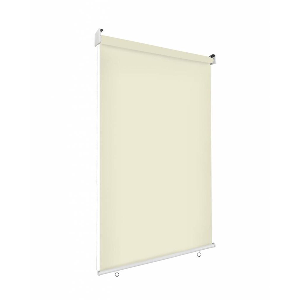 Sonnenschutz Rollo Aussenrollo Sichtschutz Balkon creme 140x230cm 302660314-VH