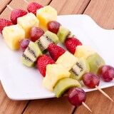 thumbnail of Lot de 50 piques en bois pour brochettes de 25 cm Fackelmann Nature