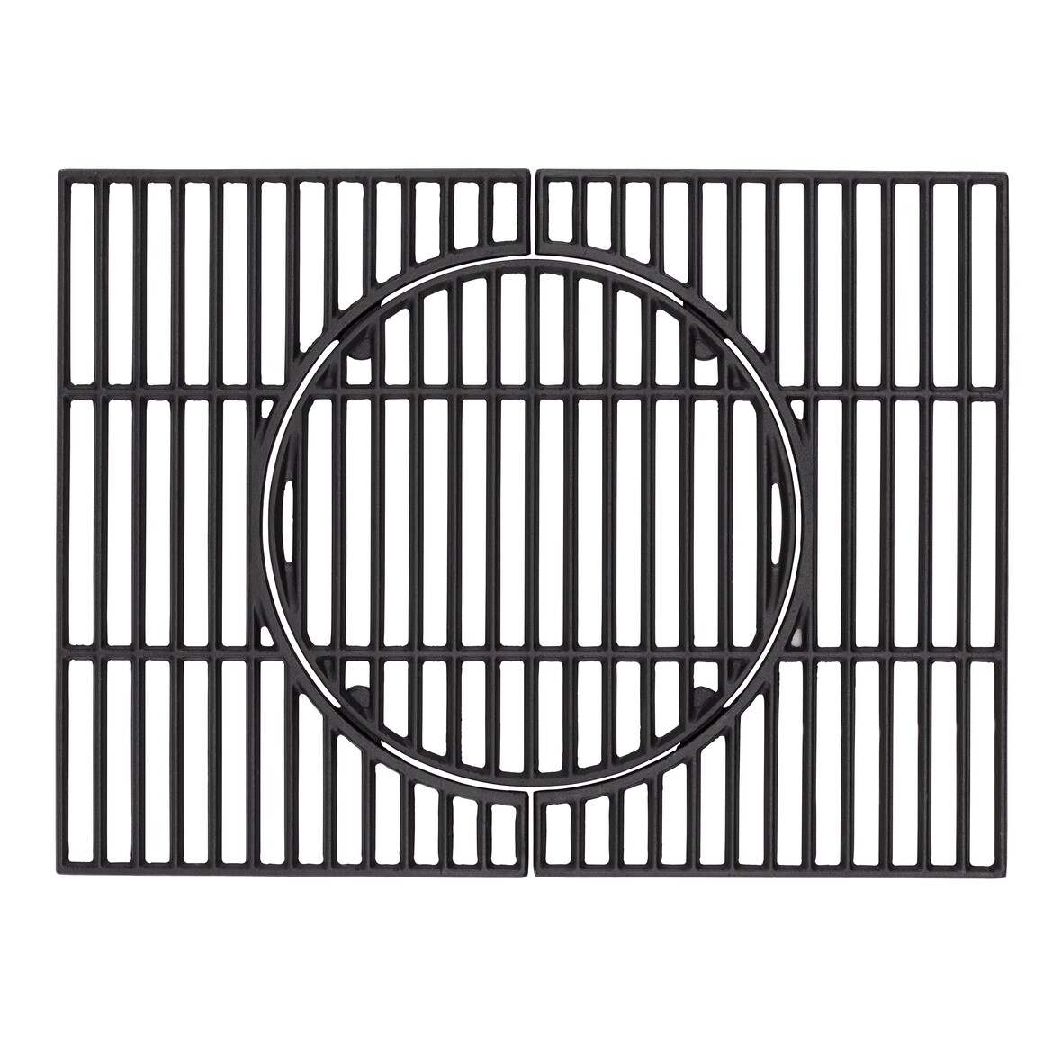 tepro Universal Guss-Grillrost-Set mit Rost-in-Rost-System für Holzkohle- oder Gasgril