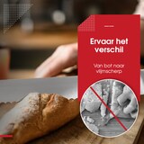thumbnail of HGMD Profi-Brotmesser - 20 cm Klinge - Gezahnt - Spülmaschinenfest - Für Links- und Rechtshänder geeignet