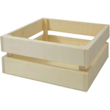 thumbnail of Espirito Rebelde Caixa de Madeira Estilo Gaiola 16,7x16,7x7,5 cm - Caixa Versátil: Cesto de Frutas, Cabaz de Natal e Páscoa